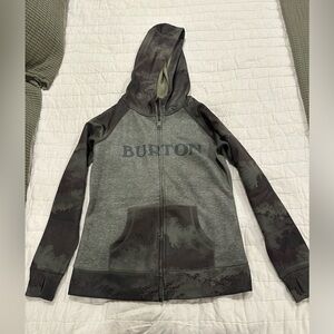 Burton women’s dry ride zip up hoodie size medium